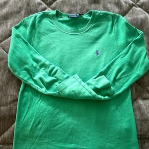 Ralph Lauren Sport Green Cotton Shirt